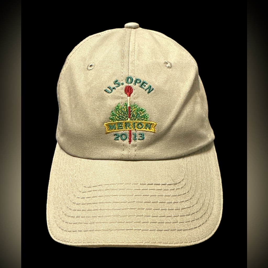 2013 Us Open Merion Golf Club Usga Member Cap Tan Hat 2013 Us Open Merion Golf Club Usga Member Cap Tan Hat